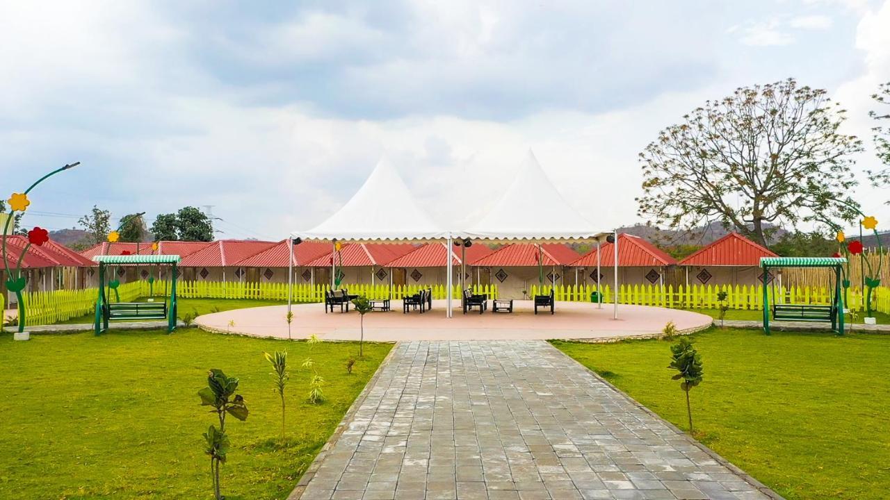 Praveg Tent City Narmada, Statue Of Unity Kevadia Екстериор снимка